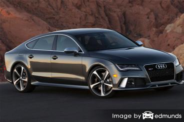 Insurance quote for Audi RS7 in Cincinnati