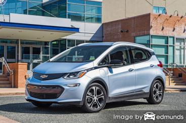 Insurance rates Chevy Bolt EV in Cincinnati