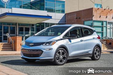 Insurance rates Chevy Bolt in Cincinnati