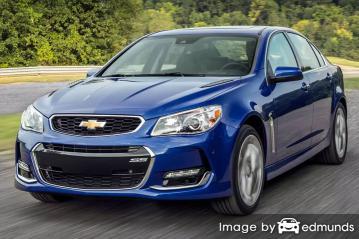 Insurance quote for Chevy SS in Cincinnati