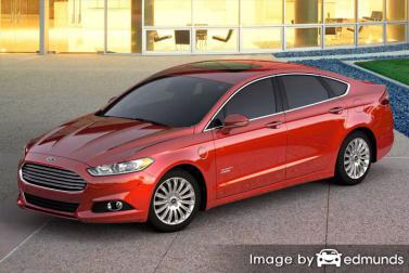 Insurance rates Ford Fusion Energi in Cincinnati