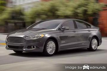 Insurance rates Ford Fusion Hybrid in Cincinnati