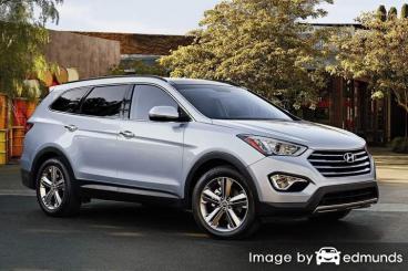 Insurance rates Hyundai Santa Fe in Cincinnati