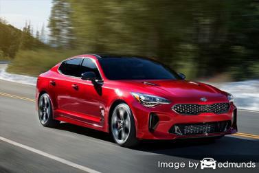 Insurance rates Kia Stinger in Cincinnati