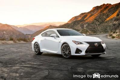 Cheapest Insurance for a Lexus RC F in Cincinnati