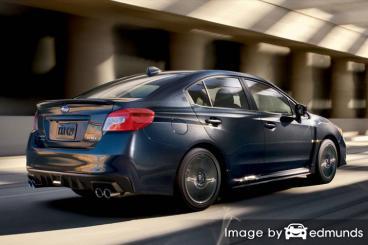 Insurance quote for Subaru WRX in Cincinnati